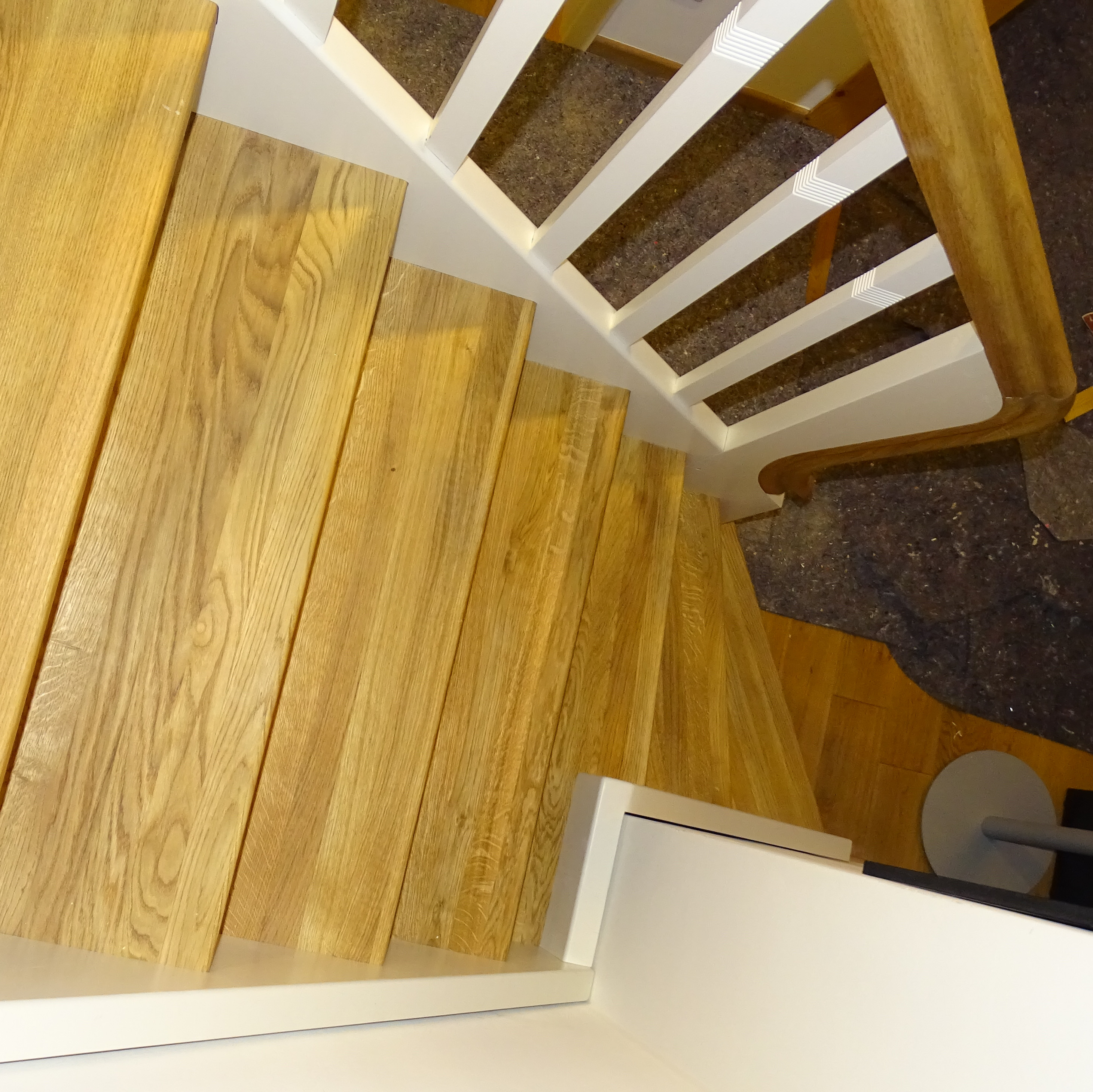 Offene Stufen modern